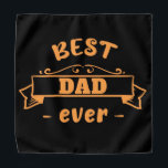 Bester Vater je | Sinnvolles Geschenk | Für Vater  Halstuch<br><div class="desc">Zeigen Sie Papa, wie viel Sie ihn mit diesem einzigartigen Geschenk besten Papa Liebe. PERFEKTES GIFT: Ideal, um einem Vater zu schenken. Es eignet sich auch besonders für Geburtstage, Gewächshäuser, Vatertag, Erntedank, Weihnachten und andere wichtige Festivals, als herzliches Geschenk für Ihre wichtigen Leute. Das macht eines der besten Geschenke für...</div>