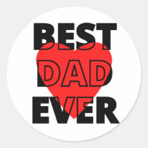 Bester Vater je Sticker