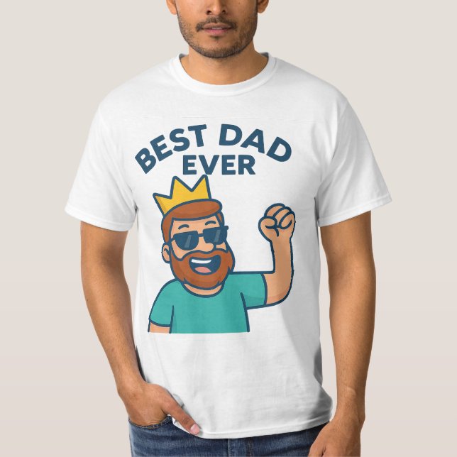 Bester Vater je T - Shirt (Vorderseite)