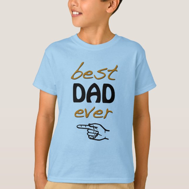 Bester Vater je T-Shirt (Vorderseite)