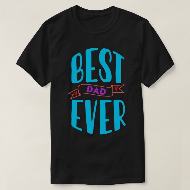 Bester Vater je T-Shirt (Design vorne)