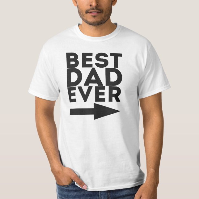 Bester Vater je T-Shirt (Vorderseite)
