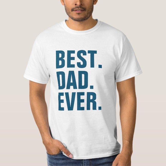 Bester Vater je T-Shirt (Vorderseite)