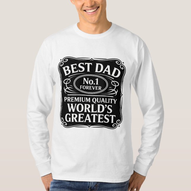 Bester Vater je T-Shirt (Vorderseite)