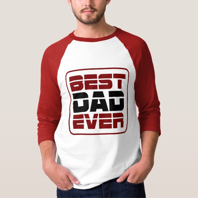 Bester Vater je T - Shirt (Vorderseite)