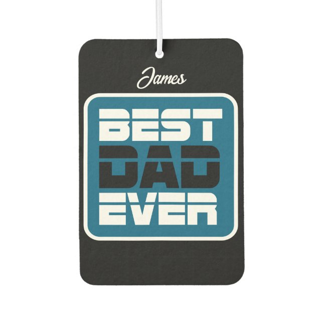 Bester Vater je T - Shirt Autolufterfrischer (Vorderseite)