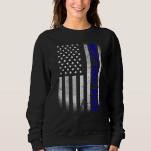 Bester Vater je Tag des amerikanischen Flaggenvate Sweatshirt
