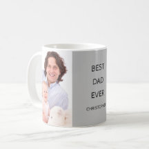Bester Vater je Tasse für benutzerdefinierte Fotos