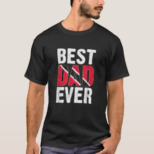 Bester Vater je Trini Trinidadian Land Tobago Tri T-Shirt