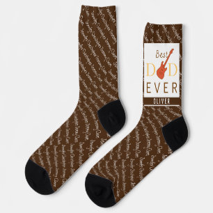 Bester Vater je Typografie Cool Moderner Tag der V Socken