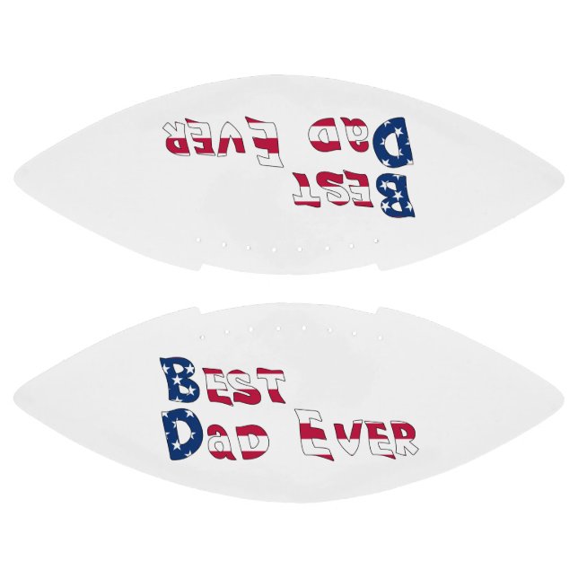 Bester Vater je USA-Flagge Football (Paneele)