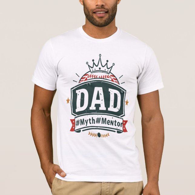 Bester Vater je - Vaterfigur T-Shirt (Vorderseite)
