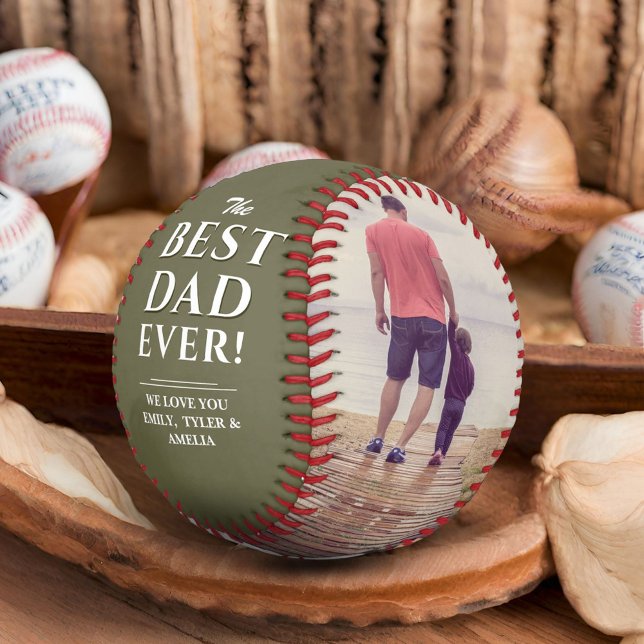 Bester Vater je Vatertag 2 FotoCollage Baseball (Von Creator hochgeladen)