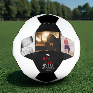 Bester Vater je Vatertag 3 FotoCollage Fußball