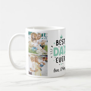 Bester Vater je Vatertag 5 Foto Kaffeetasse
