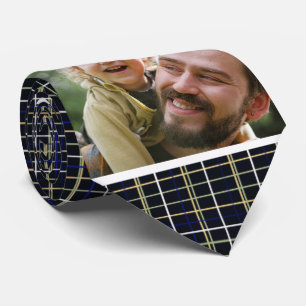 Bester Vater je Vatertag Foto gestrichen Schwarz Krawatte