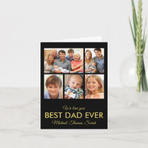 Bester Vater je Vatertag FotoCollage