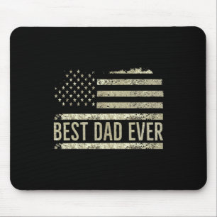 Bester Vater je Vatertag Geburtstag 4. Juli Mousepad