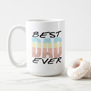 Bester Vater je Vatertag Geschenk für Papa Kaffeetasse