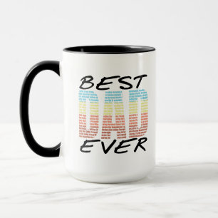 Bester Vater je Vatertag Geschenk für Papa Tasse