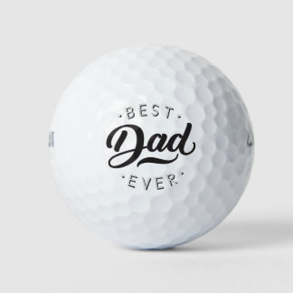 Bester Vater je Vatertag Geschenk Glückwunsch Vate Golfball