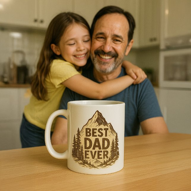 Bester Vater je Vatertag Geschenk Kaffeetasse (Von Creator hochgeladen)