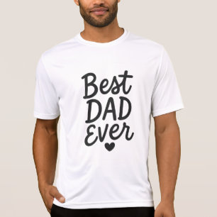 Bester Vater je - Vatertag Geschenkdesign für Vate T-Shirt
