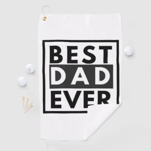 Bester Vater je Vatertag Golf Handtuch