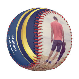 Bester Vater je, Vatertag individuelles Foto Baseball