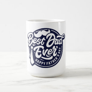 Bester Vater je Vatertag Kaffee Tasse