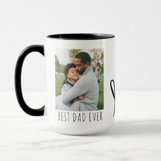 Bester Vater je Volles Foto Personalisiert Kaffee Tasse