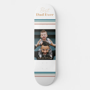 Bester Vater je Wir Liebe dich Skateboard