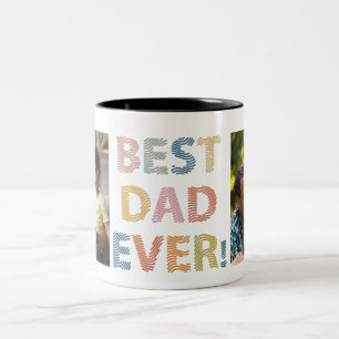 Bester Vater je. Wir Liebe, die du liebst Zweifarbige Tasse