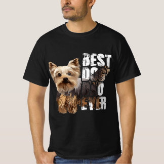 Bester Vater je Yorkie Dog Liebhaber T-Shirt