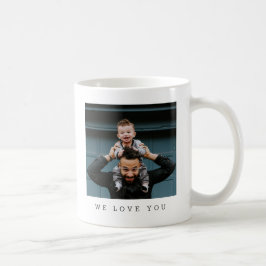 Bester Vater je zwei Foto Personalisiert Keepake Kaffeetasse