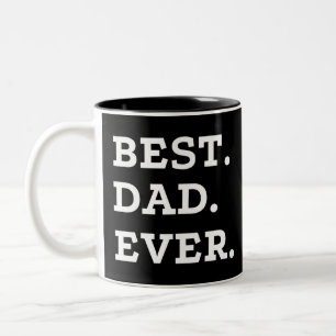 Bester Vater je Zweifarbige Tasse