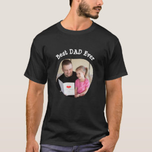 Bester VATER Jeden Upload Ihres quadratischen Foto T-Shirt