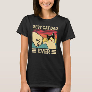 Bester Vater Katze je Vintage Katzen 7 T-Shirt