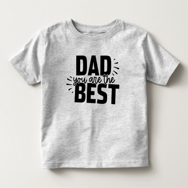 Bester Vater Kleinkind-T - Shirt (Vorderseite)