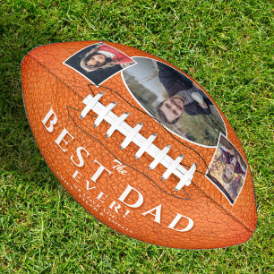 Bester Vater Lederdruck Vatertag 3 Fotos Football
