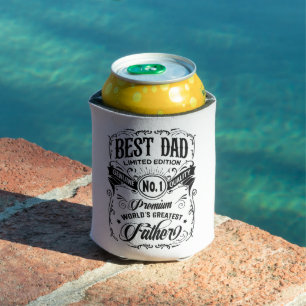 Bester Vater limitierte Auflage Premium-Vater Dosenkühler