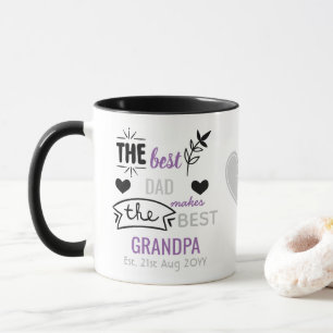 Bester VATER macht GRANDPA Neue Baby-Ankündigung Tasse