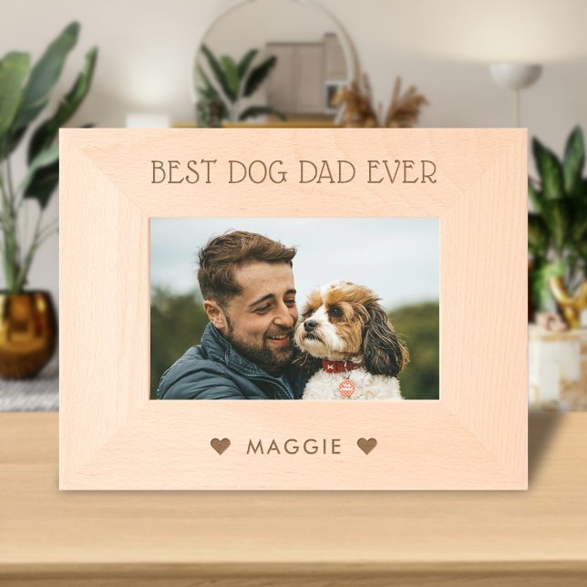 Bester Vater/Mama je, Foto für Pet-Namen Geätzte Rahmen (Von Creator hochgeladen)