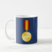 Bester Vater-Medaille Brooch Vatertag