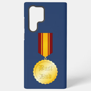 Bester Vater-Medaille Brooch Vatertag Samsung Galaxy Hülle