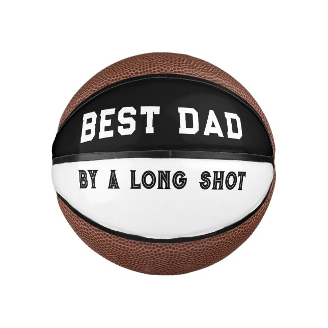 Bester Vater Mini Basketball (Vorderseite)