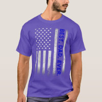 Bester Vater mit amerikanischem Flag-Geschenk für