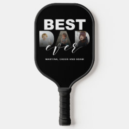 Bester Vater Moderner Minimalist Pickleball Schläger