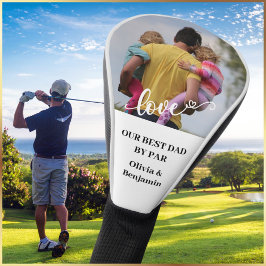 Bester VATER nach Par Custom Foto * Golf Headcover