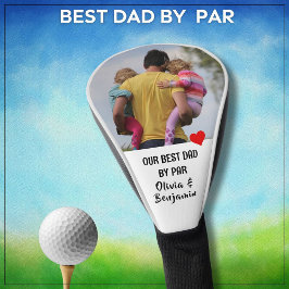 Bester VATER nach Par Custom Foto * Golf Headcover
